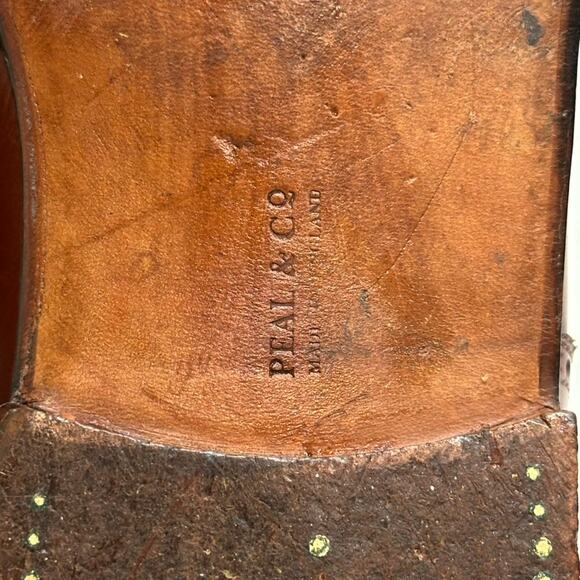 Crockett & Jones x Peal & Co. x Brooks Brothers Wingtip Tassel Loafer 11 Wide E - Picture 9 of 14